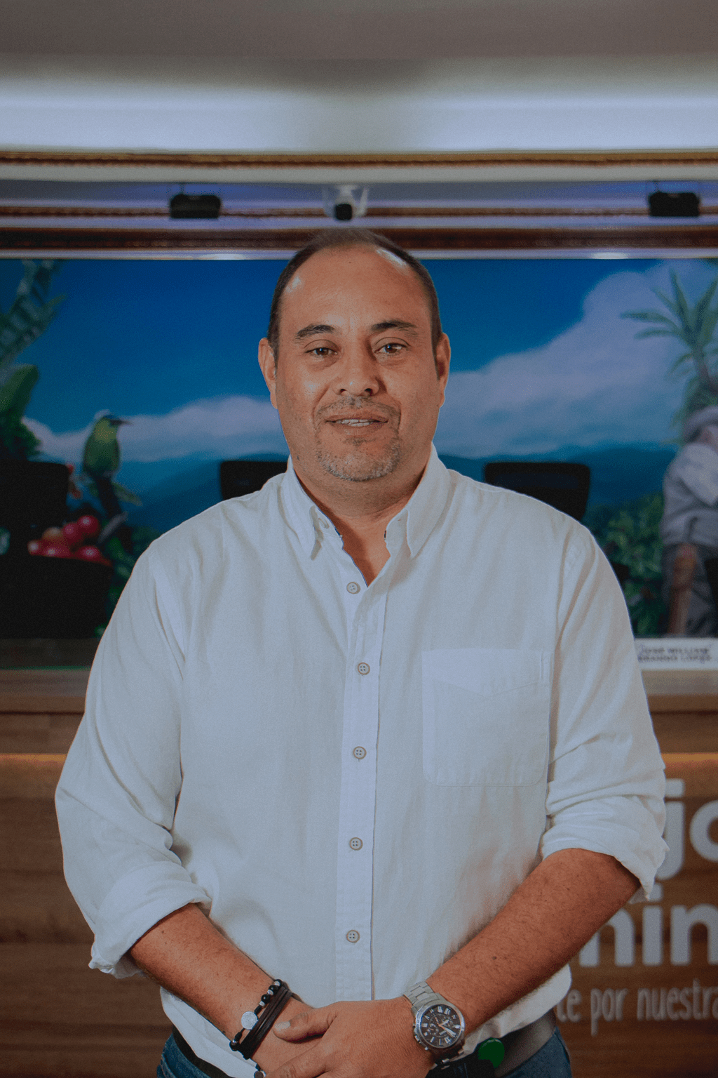 Retrato de Cesar Augusto Morales Vallejo